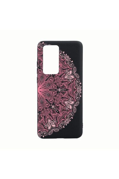 bestcase Husa Huawei P40, Lace Pink, rezistenta la uzura, anti-alunecare, din...