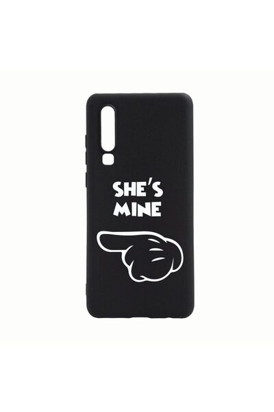 bestcase Husa Huawei P30, She's mine, rezistenta la uzura, anti-alunecare, di...