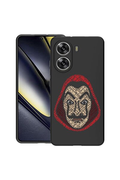 bestcase ¬Æ Husa pentru Poco X7 Pro 5G, Calligraphy Money Heist, Slim Silicon...