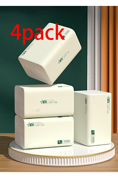 Choice1 4pack 8 Packs Extractable Toilet Paper 4 Layers Thickened Wettable Fa...