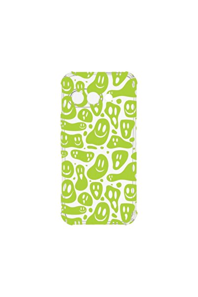 bestcase Калъф за Google Pixel 9a, BestCase® Anti Shock 1.5MM, Green Acid Smi...