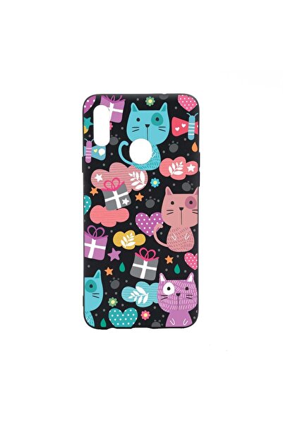 bestcase Husa Silicon Compatibila Cu Huawei P20 Lite, Lovely Cat, rezistenta ...