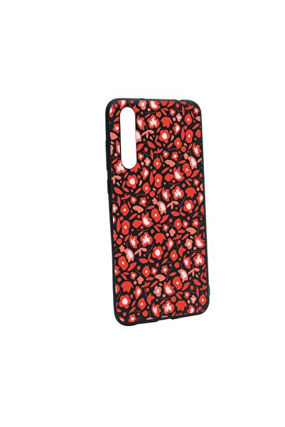 bestcase Husa Silicon Red Flower Pattern, compatibila cu OnePlus Nord CE 5G, ...