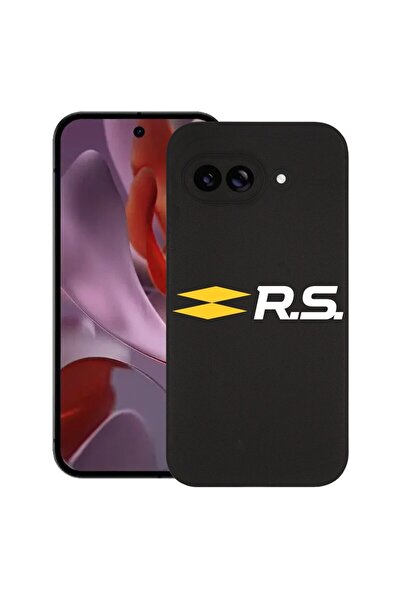 bestcase Калъф за Google Pixel 9a, Renault RS, тънък силиконов 0.8ММ, удароус...