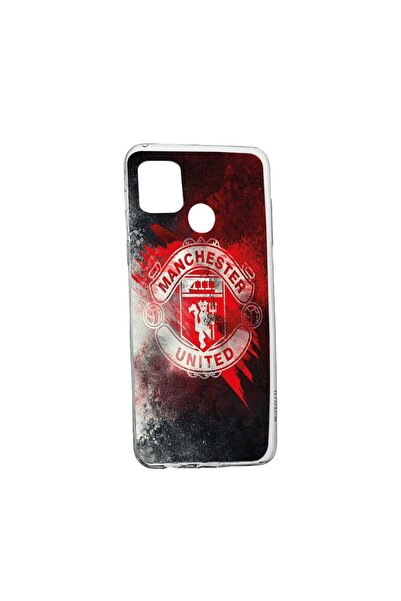 bestcase Husa Silicon Football, Manchester United, Compatibila Cu Realme C21Y...