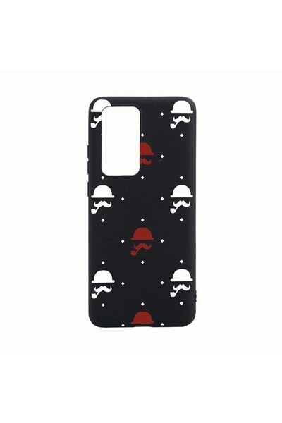 bestcase Husa Huawei P40, Mustache, rezistenta la uzura, anti-alunecare, din ...