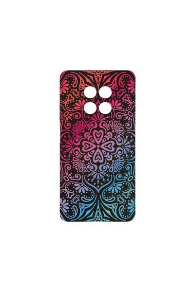 bestcase ¬Æ Husa Slim SIlicon 0.8MM, Compatibila Cu Realme 12 5G, Mandala Col...