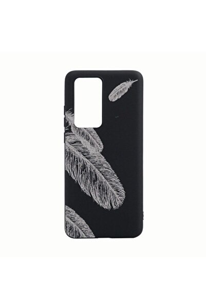 bestcase Husa Huawei P40, Feather BW, rezistenta la uzura, anti-alunecare, di...
