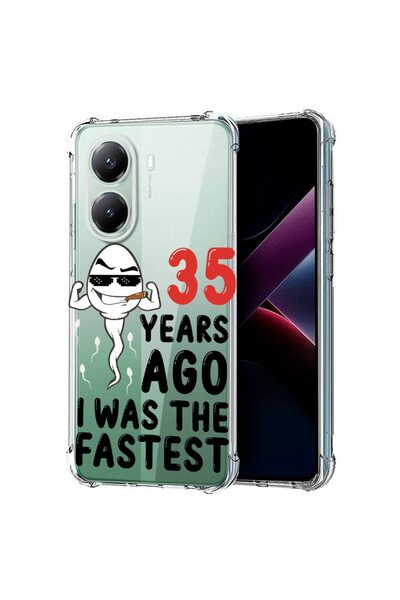 bestcase ¬Æ Husa Anti Shock Pentru Poco X7 Pro, 35 Years ago I Was the fastes...