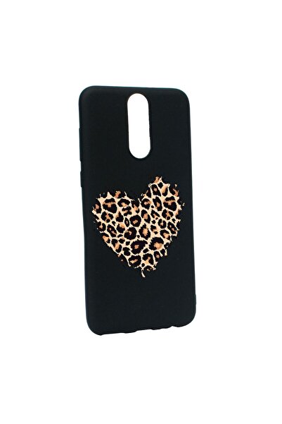 bestcase Θήκη σιλικόνης συμβατή με Nokia 2.4, Σχέδιο Καρδιά Λεοπάρδαλης, ανθε...