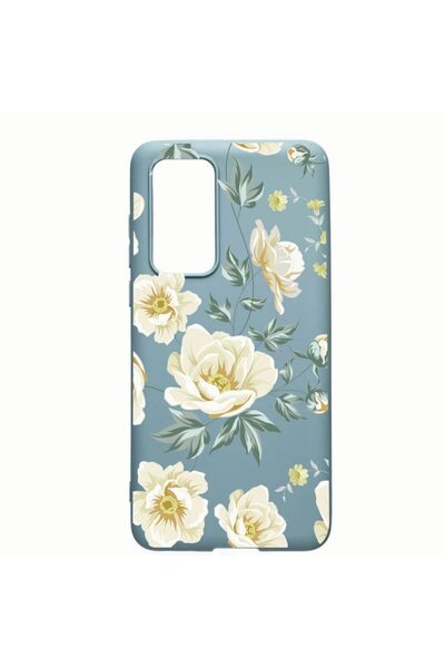 bestcase Husa Huawei P40, Floral, rezistenta la uzura, anti-alunecare, din si...