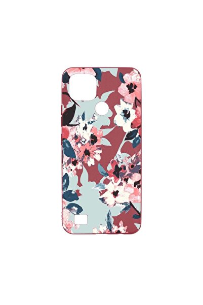 bestcase Husa Silicon, Compatibila Cu Realme C21, Pastel Colors Collection Fl...