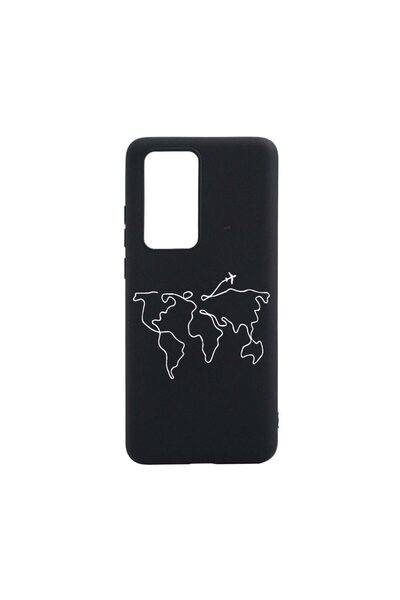 bestcase Husa Silicon Compatibila Cu Huawei P40, Travel, rezistenta la uzura,...