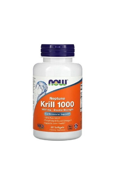 Now Foods Neptune Krill 1000 Double Strength 1.000mg 60 capsule -