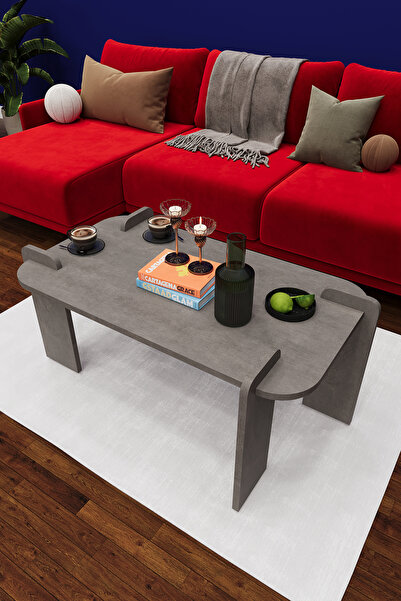 asratrend Modern Orta Sehpa %100 MDF Dekoratif Çok Amaçlı Orta Zigon Sehpa OS04