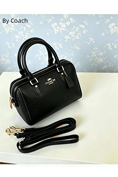 By Coach classic Boston pillow handbag, women's shoulder bag, crossbody bag, ...