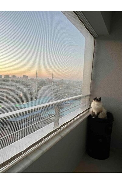 Ekodoğa Kuş Filesi 1,90x2,90 m Misina File Balkon Filesi Kedi Koruma Filesi K...