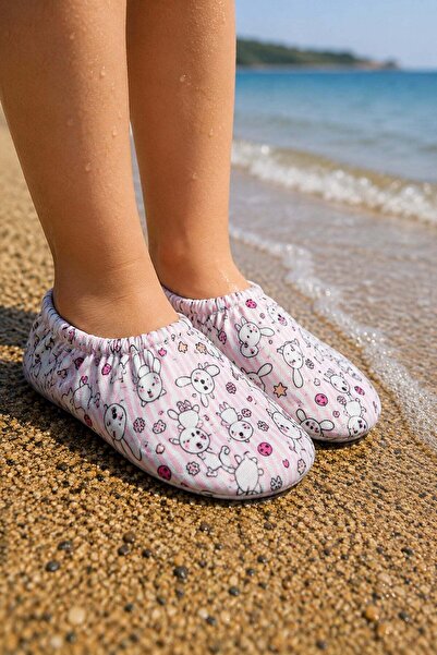 dinamik çocuk Pantofi unisex cu talpă anti-alunecare pentru mare și piscină 2...