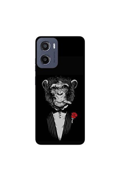 OEM Husa compatibila cu Motorola Moto G05 Silicon Gel Tpu Model Cigar Monkey