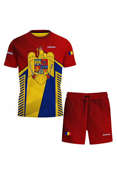 OEM Men's T-shirt and shorts set Romania P027