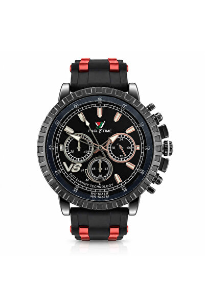 Watch Men's watch, EagleTime, Black, ET09