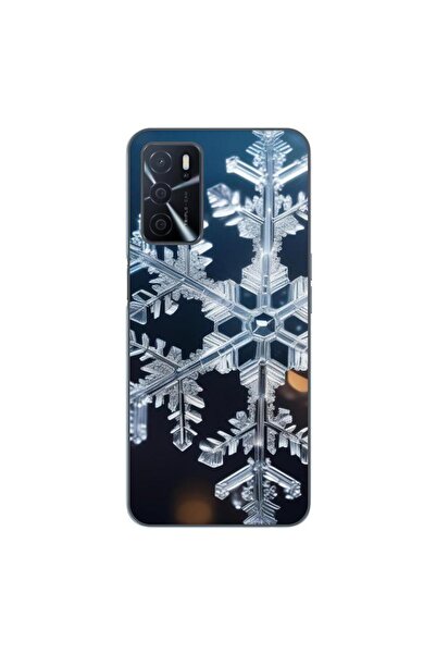 OEM Husa compatibila cu Oppo A16 Silicon Gel Tpu Model Big Snowflake