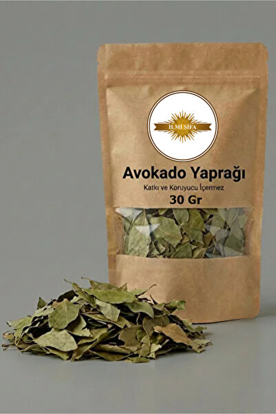 İLMİ ŞİFA Avokado Yaprağı (Avakado Yaprağı) – Doğal Kurutulmuş Bitki Çayı 30 Gr