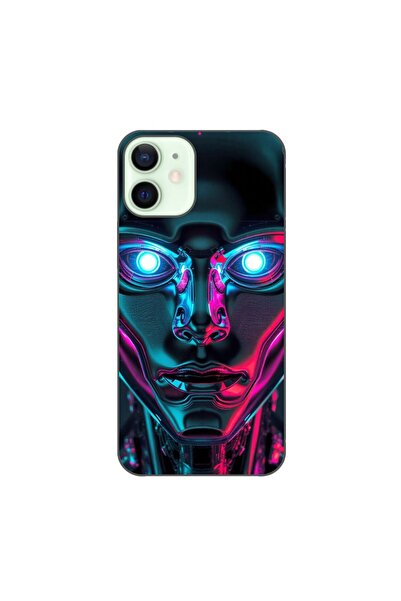 OEM Husa compatibila cu Apple iPhone 12 Mini Silicon Gel Tpu Model Chrome Hum...
