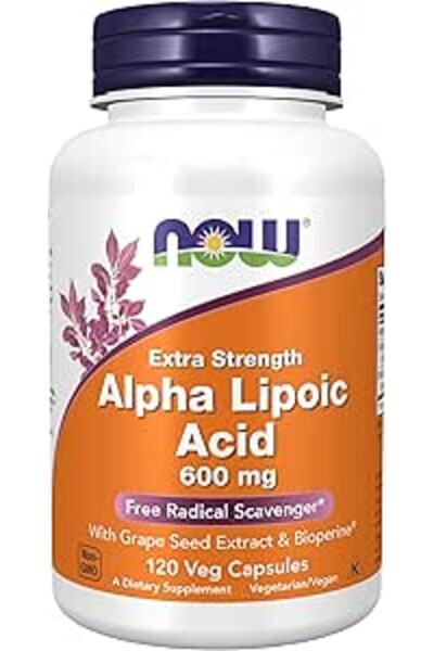 Now ALPHA LIPOLIC ACID 600 MG 60CAP #0467