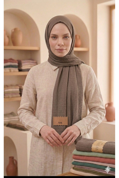 JAWEL MÜSLİN ŞAL YUMUŞAK DOULU