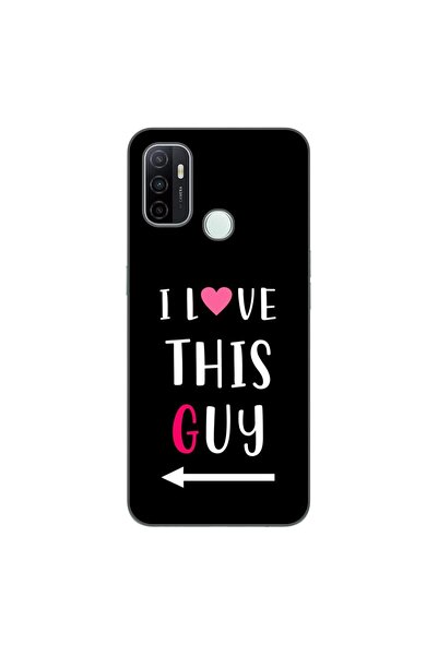 OEM Husa compatibila cu Oppo A53 Silicon Gel Tpu Model Cupluri I love This Guy
