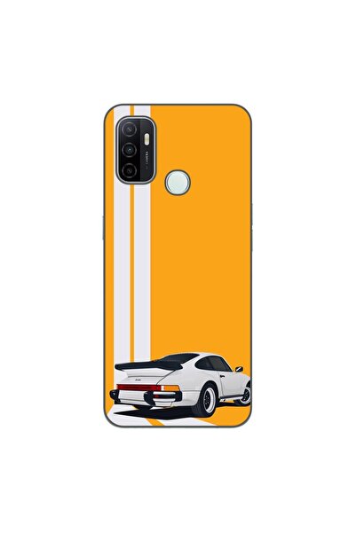OEM Калъф, съвместим с Oppo A53, силиконов гел TPU, модел Porsche 911 Turbo