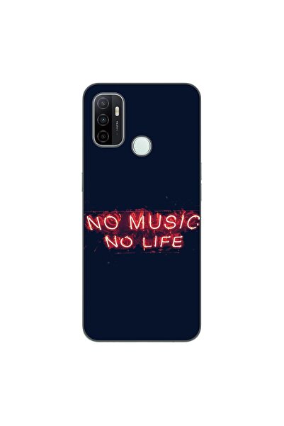 OEM Θήκη συμβατή με Oppo A53 Σιλικόνης Gel TPU Μοντέλο No Music No Life