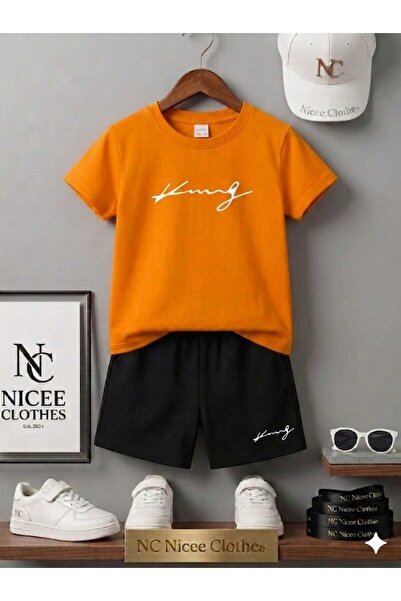NC Nicee Clothes ΚΑΛΟΚΑΙΡΙΝΟ ΠΑΙΔΙΚΟ ΜΠΛΟΥΖΑΚΙ ΚΑΙ ΣΟΡΤΣ UNISEX (ΜΕ ΣΤΑΜΠΑ ΚΙ...