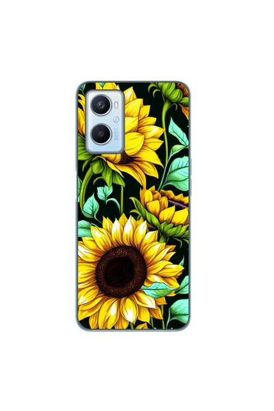 OEM Husa compatibila cu Oppo A96 4G Silicon Gel Tpu Model Floarea Soarelui AI