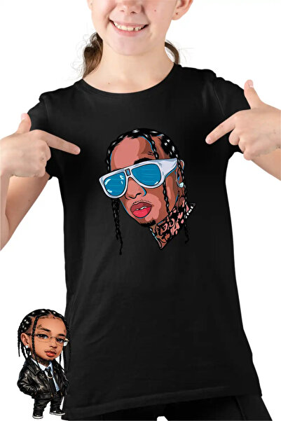 OEM Tricou Copii Fete Tyga Hip Hop Vibe