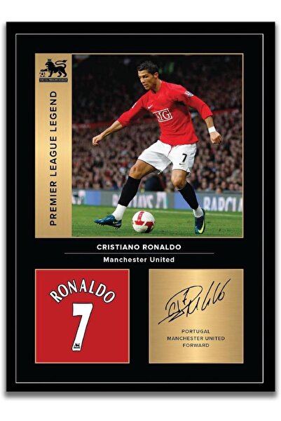 Generic Cristiano Ronaldo Manchester United Legends Signed A4-20X30-8X12INCH ...