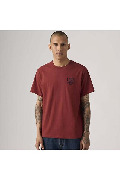 Levi's Ss Relaxed Fit Erkek Kırmızı T-Shirt