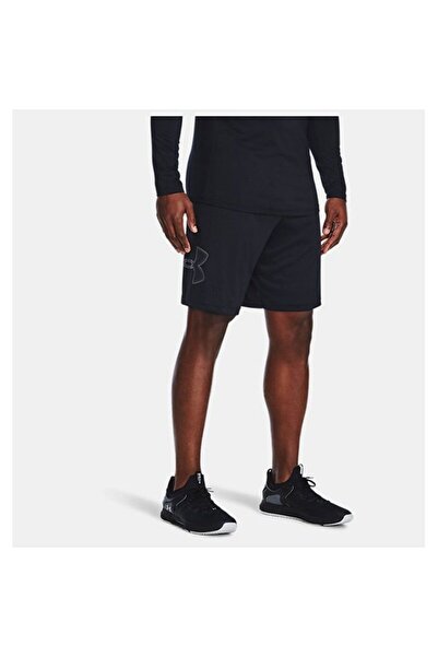 Under Armour شورت رجالي أسود بتصميم تيكنولوجي