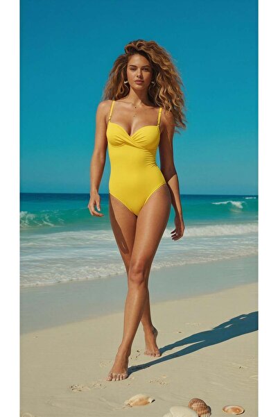 Pierre Cardin Gigi Double Dolgulu Mayo Sarı 231121