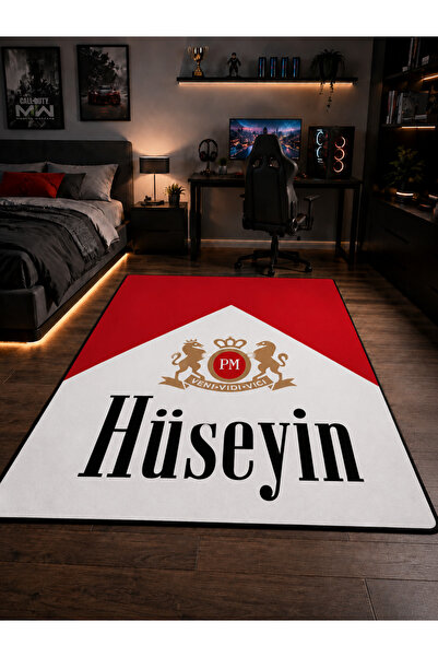 RUGRUMBA Hediyelik, Kişiye Özel Araba Desenli Genç Odası Halısı 50x80 cm