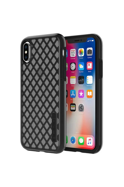Incipio DualPro Sport - Husă iPhone Xs / X (transparentă întunecată)