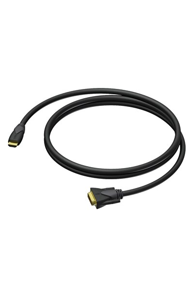 PROCAB Cablu HDMI - DVI-D 3m negru (CLV160/3)
