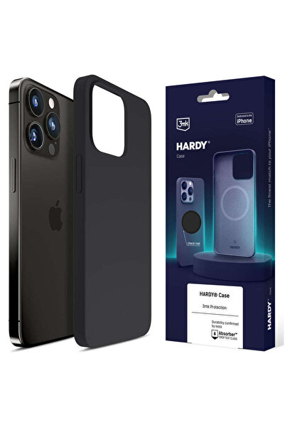 3MK Husă Hardy iPhone 13 Pro Max 6,7 gri-negru/gri grafit-negru MagSafe