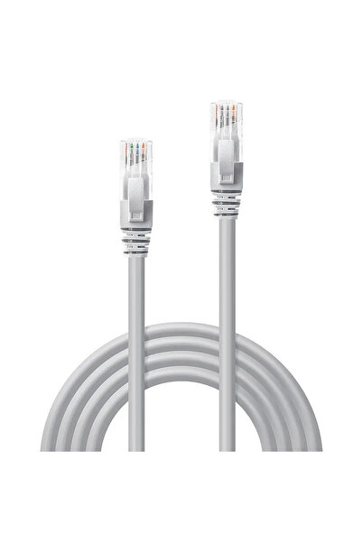 LİNDY Cablu patch Cat6 U/UTP gri 5.00m