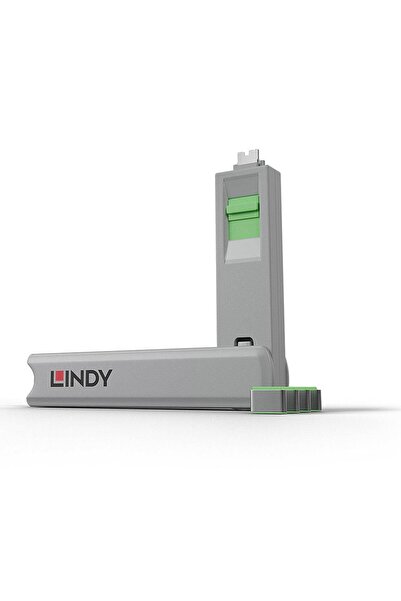 LİNDY Port USB Tip C Schloss grun