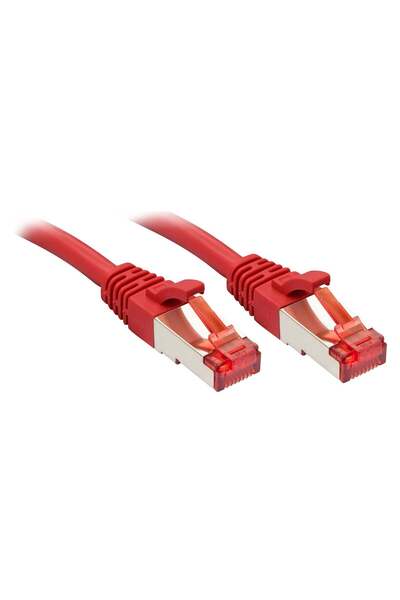 LİNDY Cablu patch Cat6 S/FTP roșu 0.30m