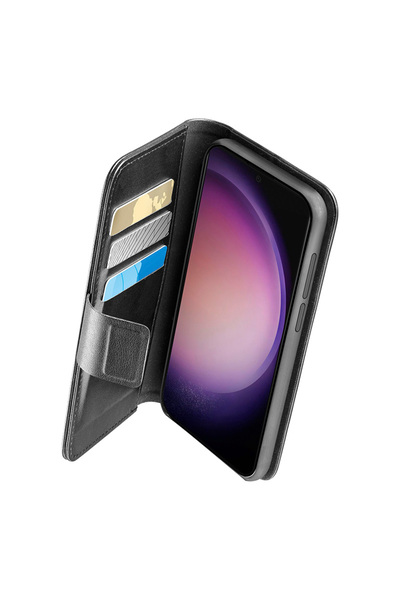 Cellularline Husă tip carte - Husă Samsung Galaxy S24 Ultra (negru)