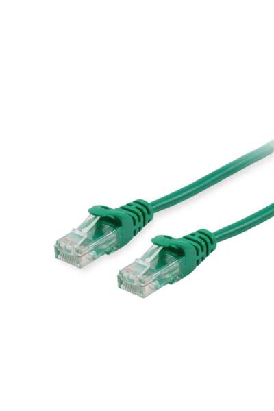 EQUIP Patchkabel Cat6 U/UTP 2xRJ45 7.50m gr√ºn PVC Polybeutel