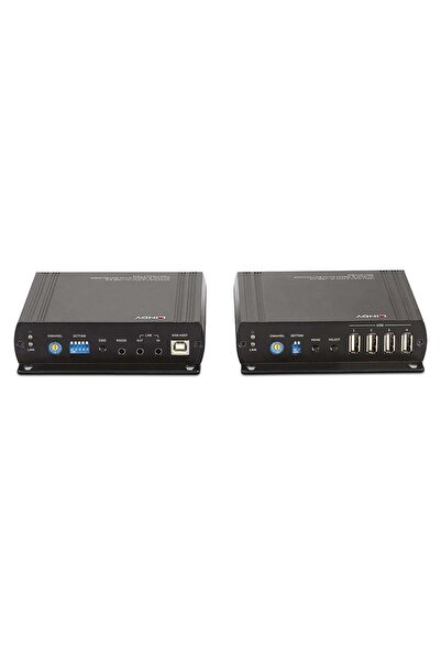 LİNDY Extensor KVM Cat.6 de 140m pentru DVI-D, USB, Audio și RS232